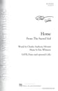 Home SATB choral sheet music cover